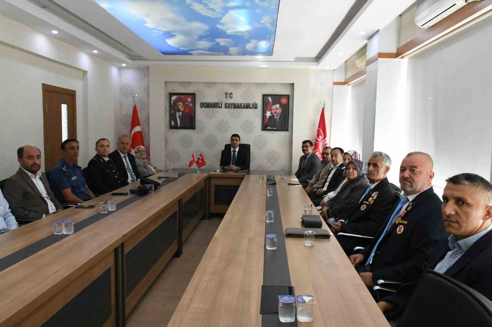 Osmaneli’nde 19 Eylül Gaziler Günü kutlandı