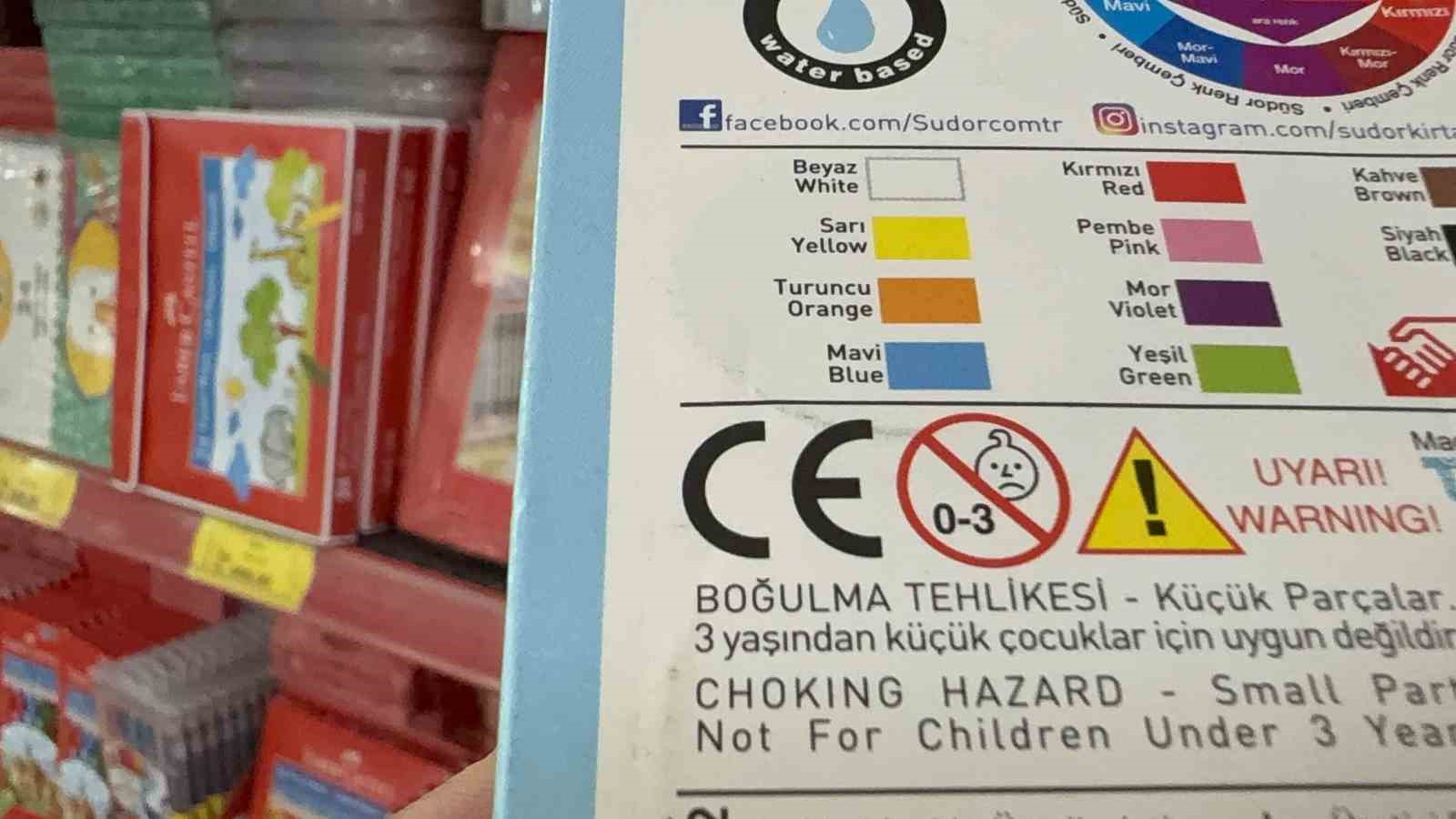 Kırtasiye alışverişi yapan velilere uyarı