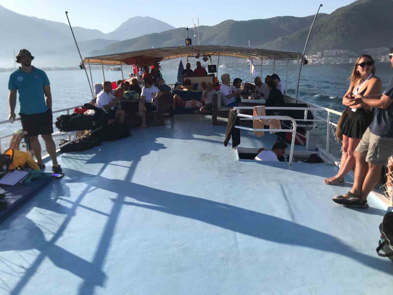 Altın Palet Sualtı Görüntüleme Türkiye Şampiyonası Fethiye’de başladı
