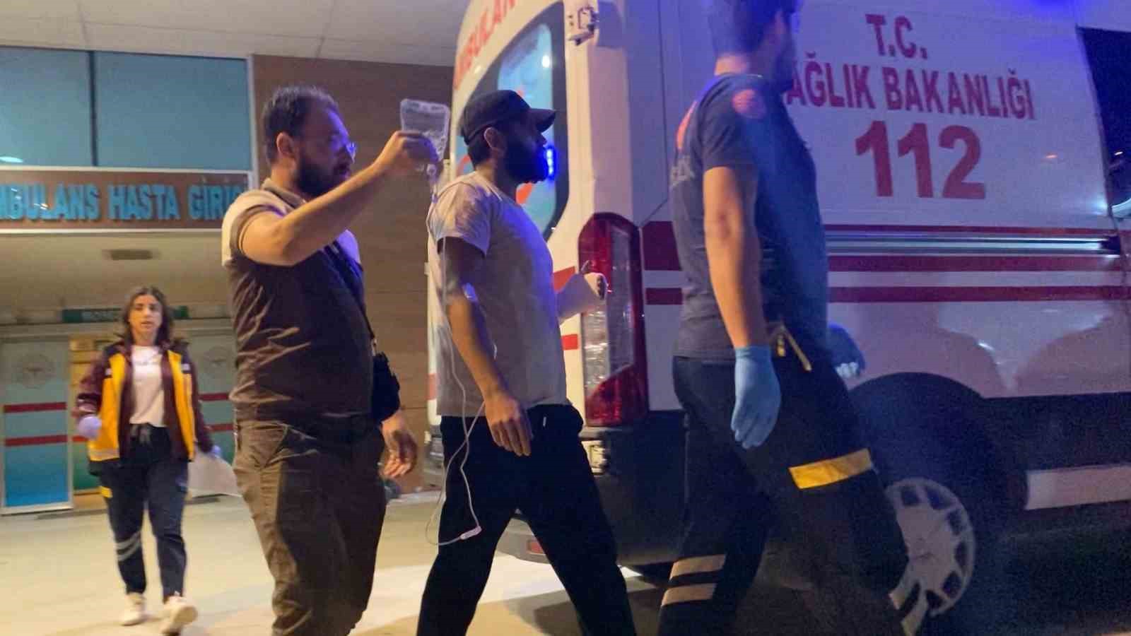 İnegöl’de makineyi keserken kanlar içinde kaldı