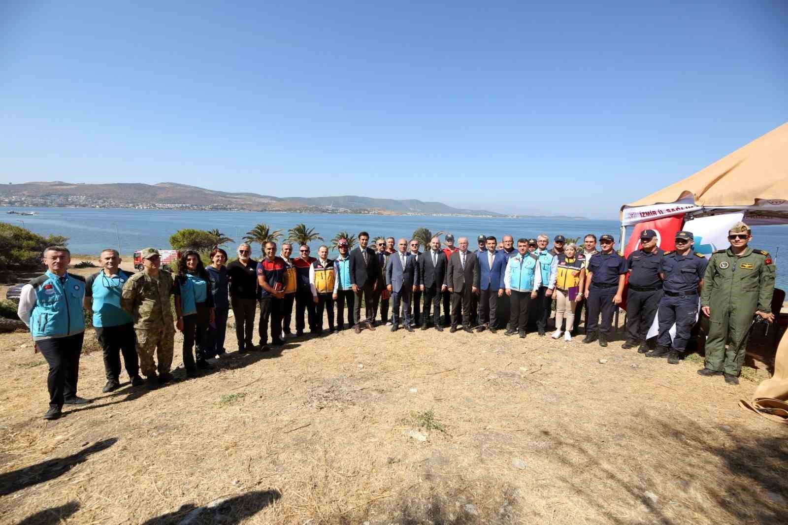 İzmir’de 2025 TAMP saha tatbikatı gerçekleştirildi