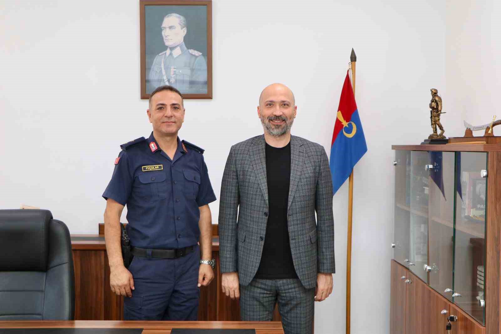 Başkan Arıkan, Söke Garnizon Komutanı ve İlçe Jandarma Komutanıyla bir araya geldi