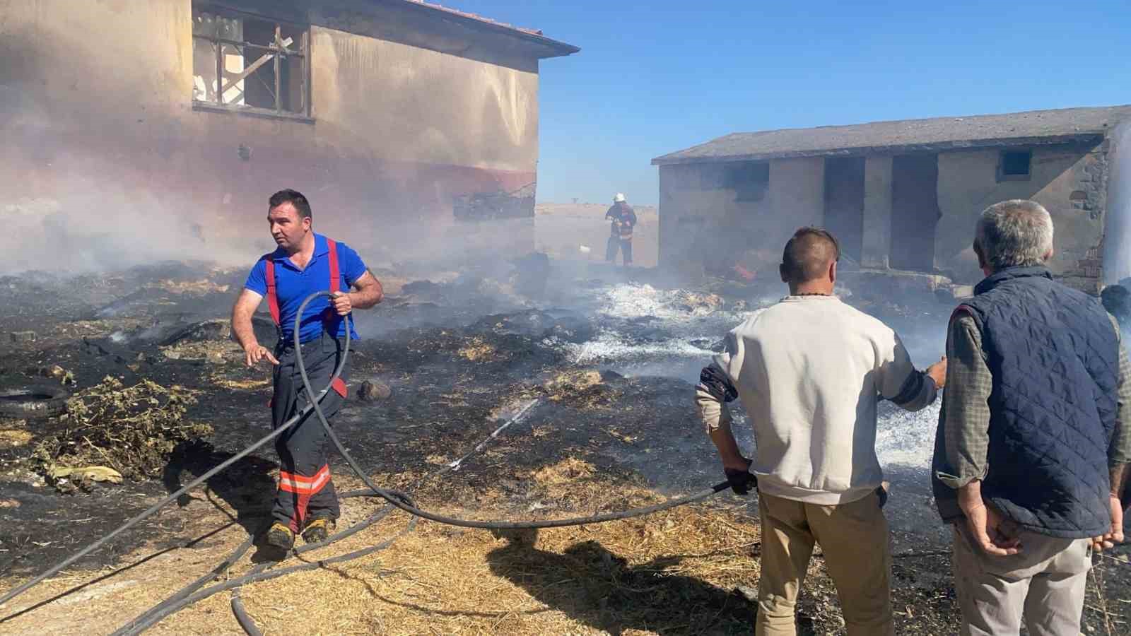 Malatya’da iki ayrı noktada çıkan yangın söndürüldü