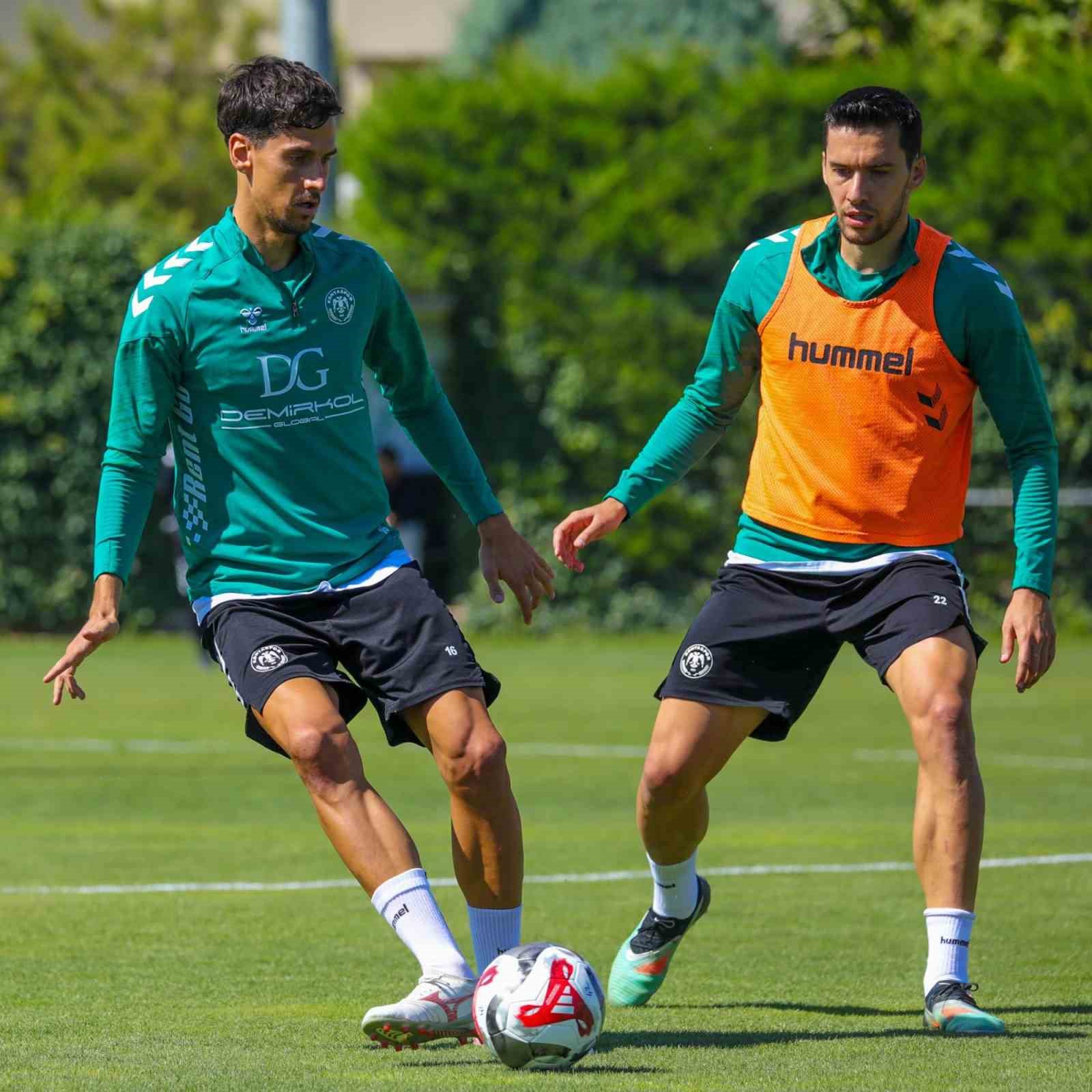 Konyaspor, RAMS Başakşehir maçının hazırlıklarına devam etti