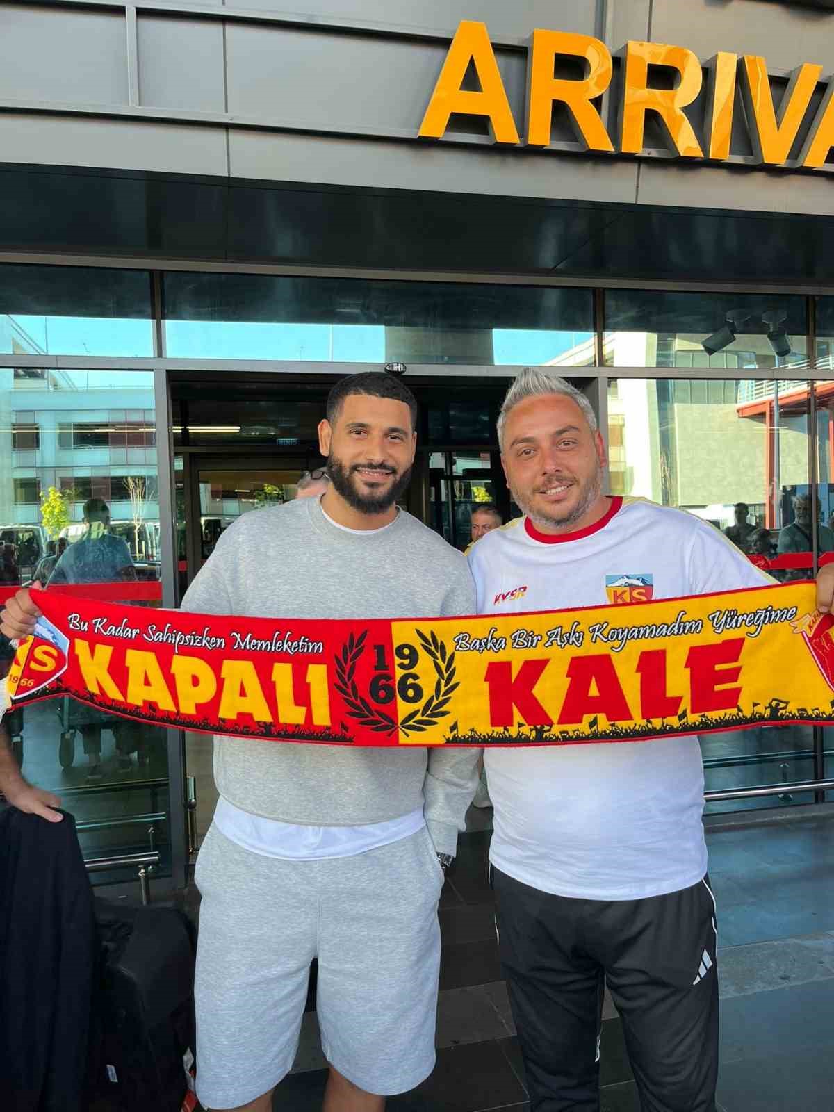 Youssef Ait Bennasser, Kayseri’ye geldi