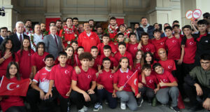 Avrupa ikincisi A Milli Erkek Basketbol Takımı, Türkiye’ye döndü