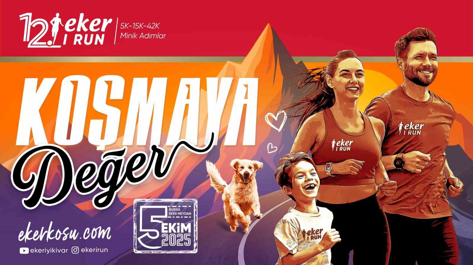 Eker I Run, 5 bine yakın katılımcıyla başlıyor