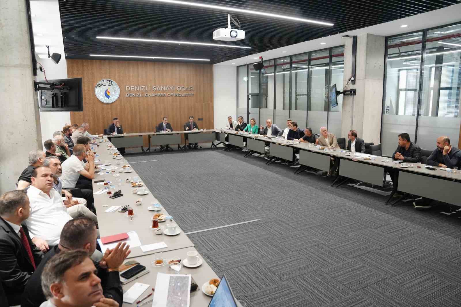 DSO Sanayi Yönetişim Masası ’Pınarkent’ gündemiyle toplandı