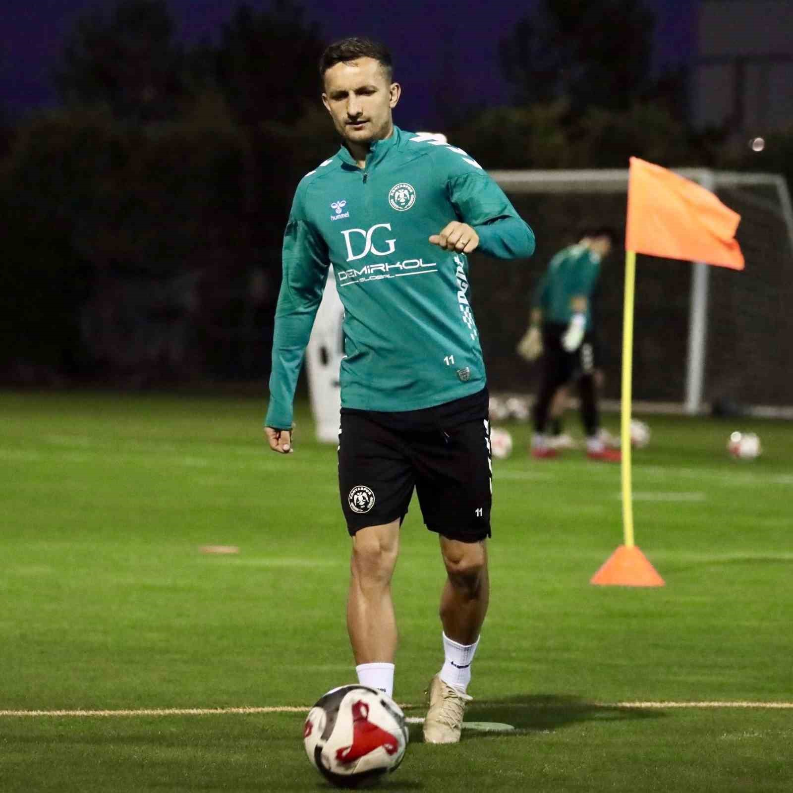 Konyaspor, Kasımpaşa maçı hazırlıklarına başladı