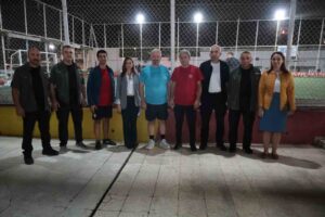 Menemen’de gençler sahada buluştu