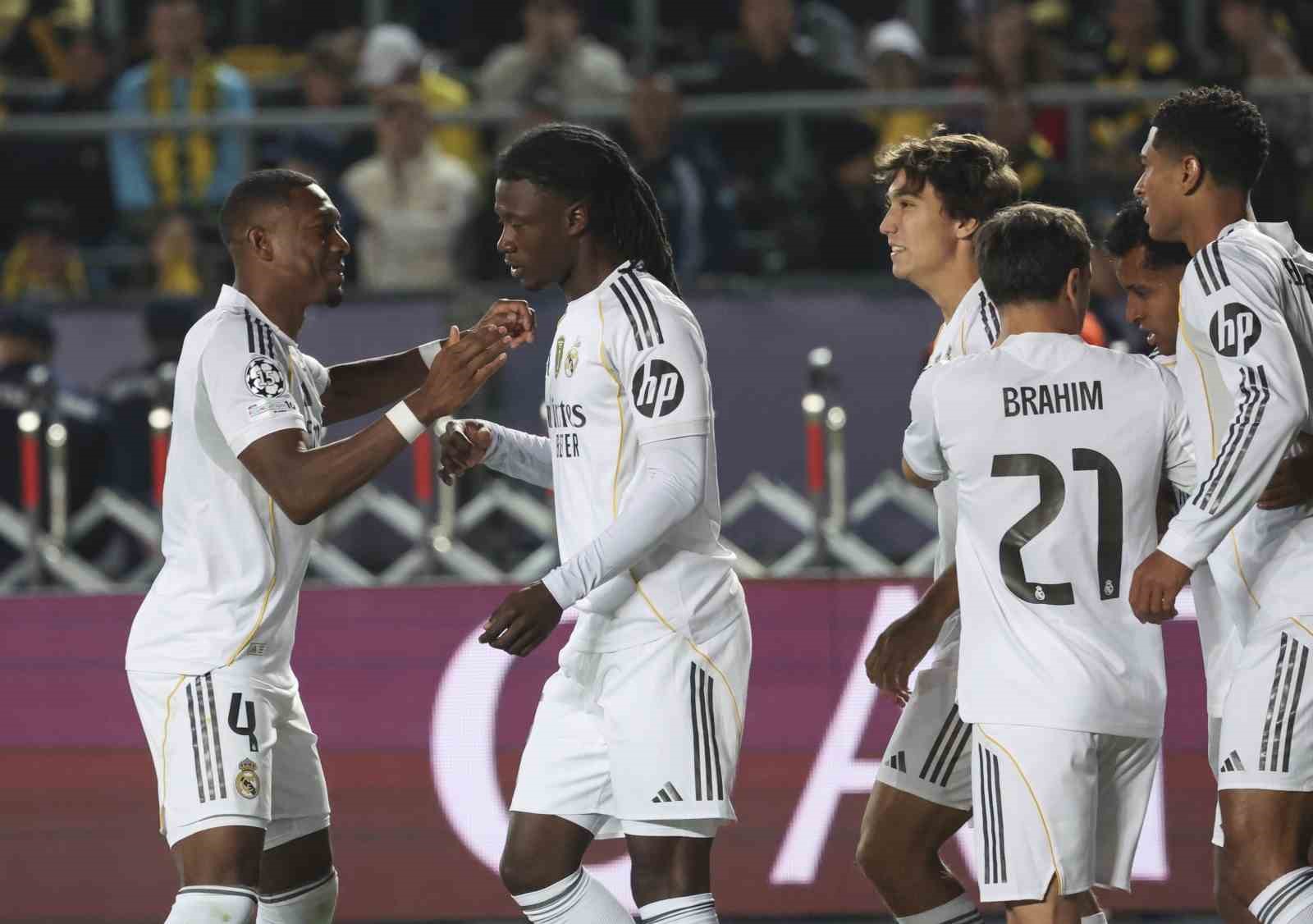 Real Madrid, Almatı’da 5 golle kazandı