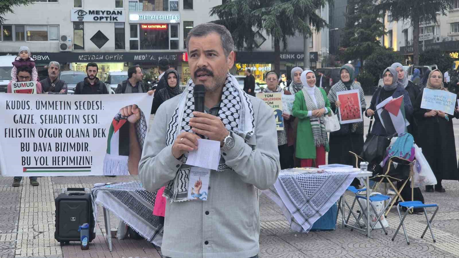 Samsun’dan Sumud Filosu’na destek çağrısı