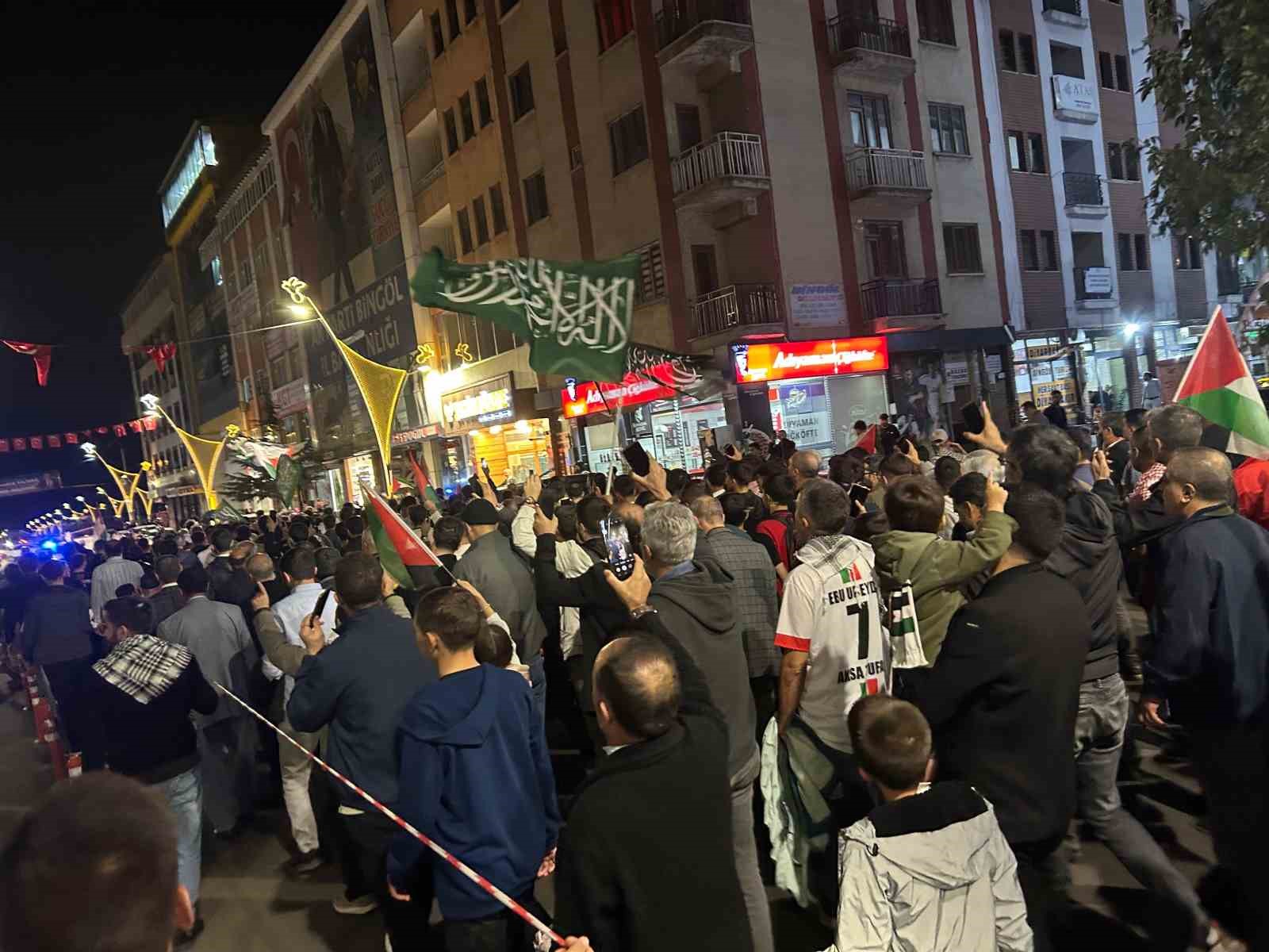 Bingöl’de Sumud Filosu’na müdahaleye tepki